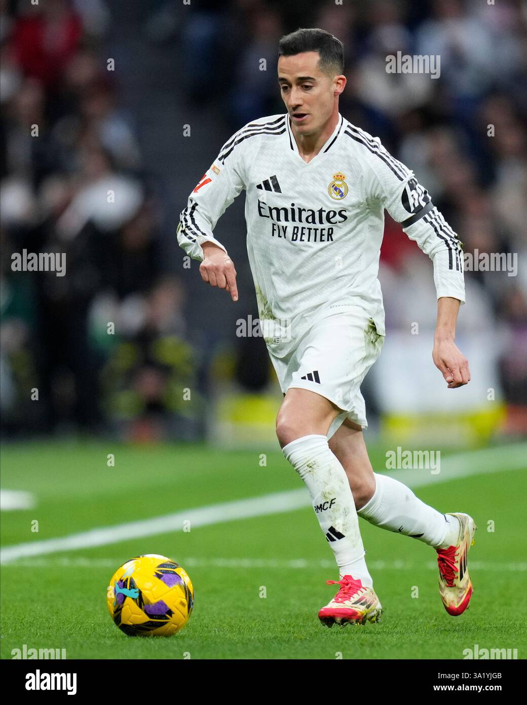 Lucas Vazquez of Real Madrid CF during the La Liga EA Sports match