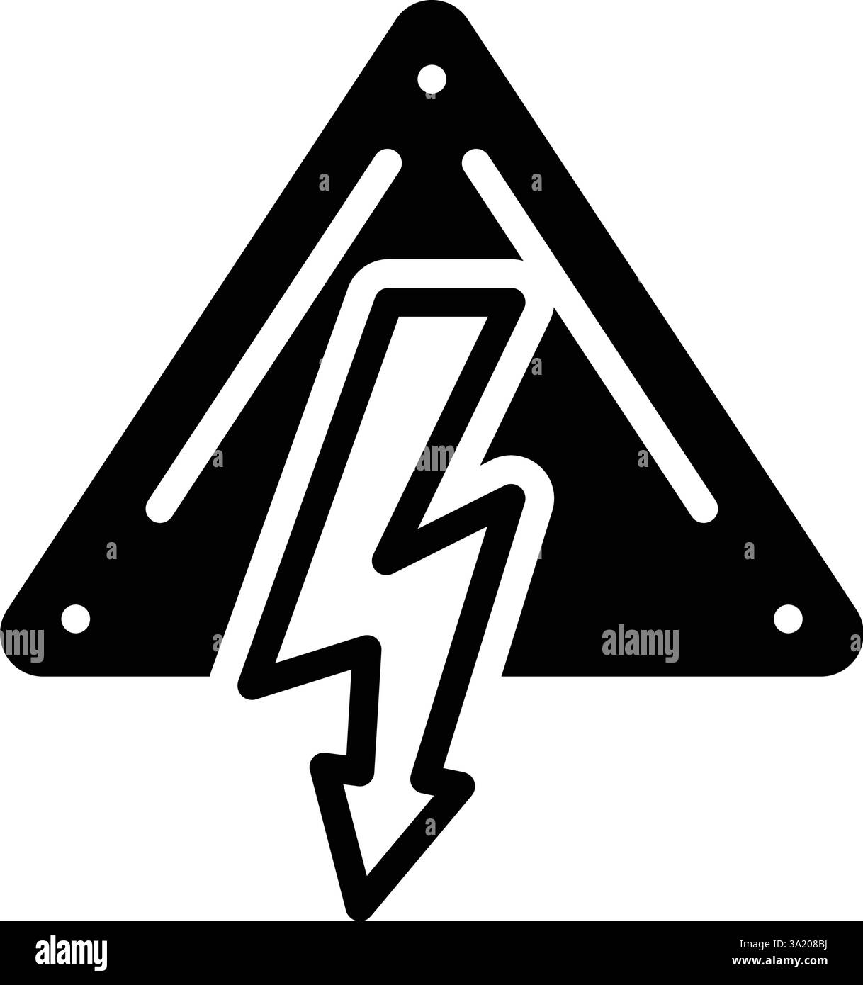 Beware high voltage sign Cut Out Stock Images & Pictures - Alamy