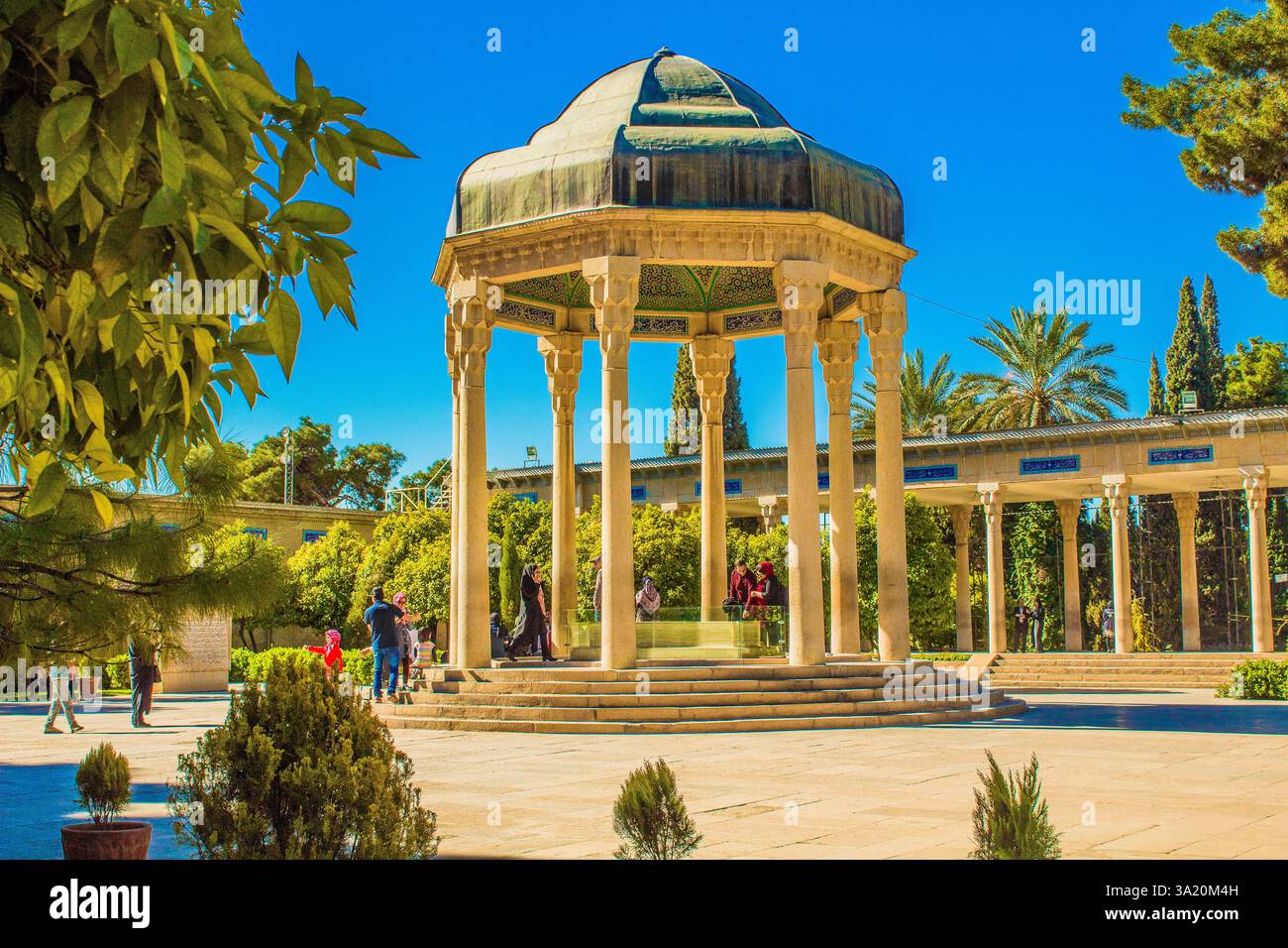The Tomb of Hafez are two memorial structures erected in the northern ...