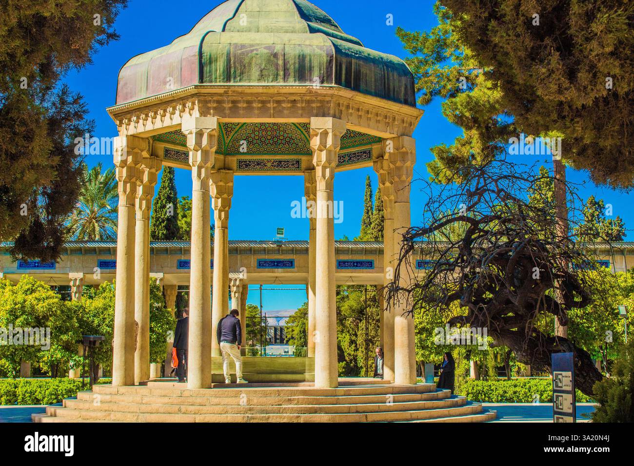 The Tomb of Hafez are two memorial structures erected in the northern ...