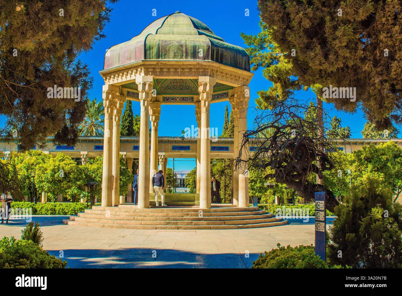 The Tomb of Hafez are two memorial structures erected in the northern ...