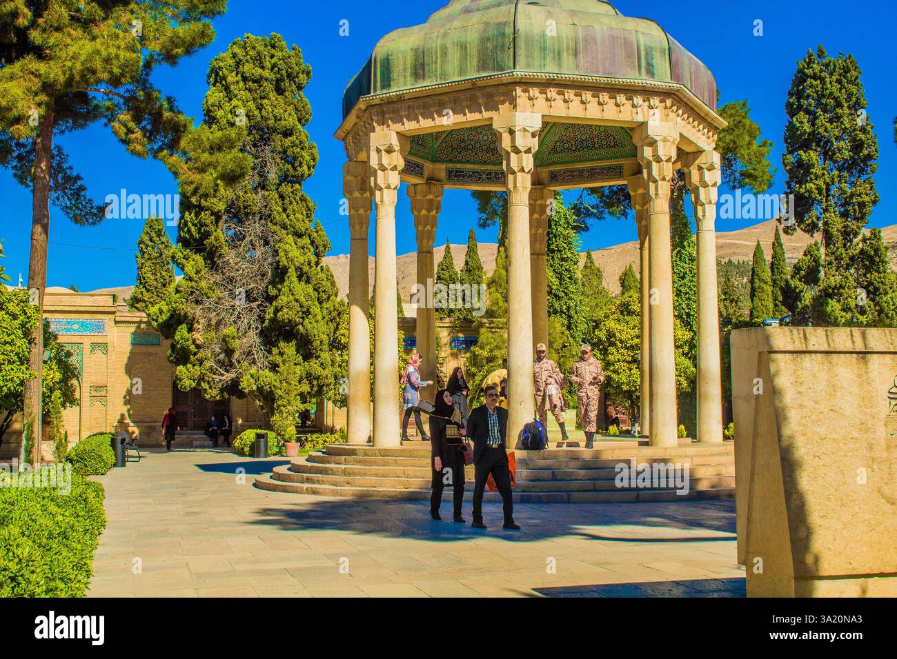 The Tomb of Hafez are two memorial structures erected in the northern ...