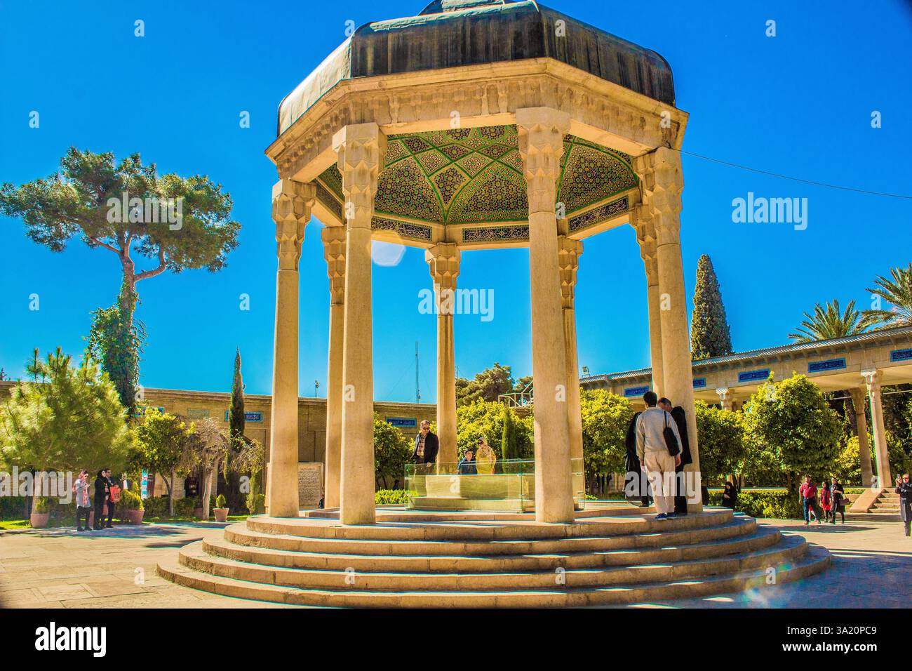 The Tomb of Hafez are two memorial structures erected in the northern ...