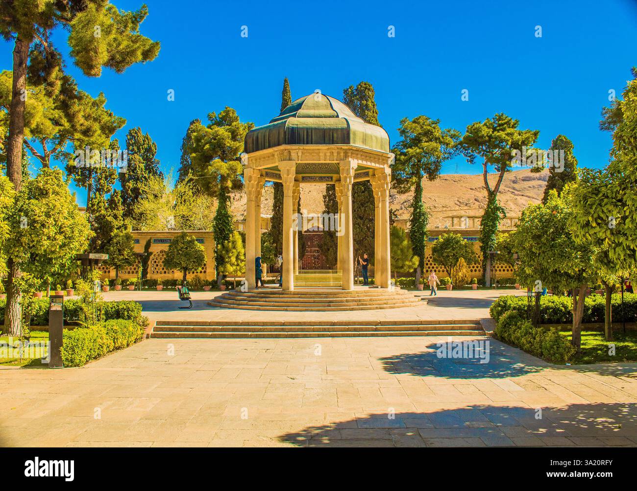 The Tomb of Hafez are two memorial structures erected in the northern ...