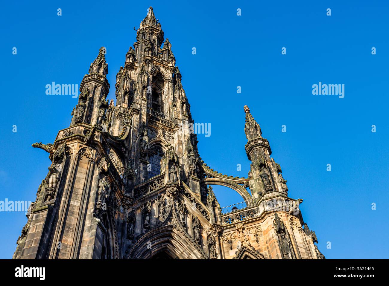 Scott Monument, Edinburgh, Scotland, United Kingdom Stock Photo
