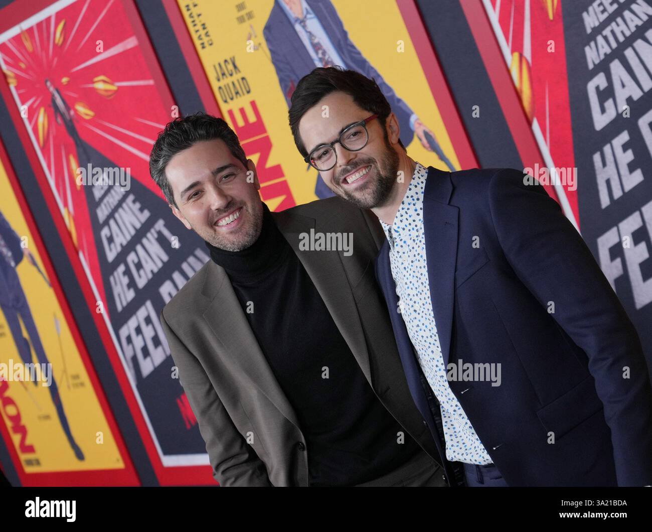 Los Angeles, USA. 10th Mar, 2025. (L-R) Dan Berk and Robert Olsen ...