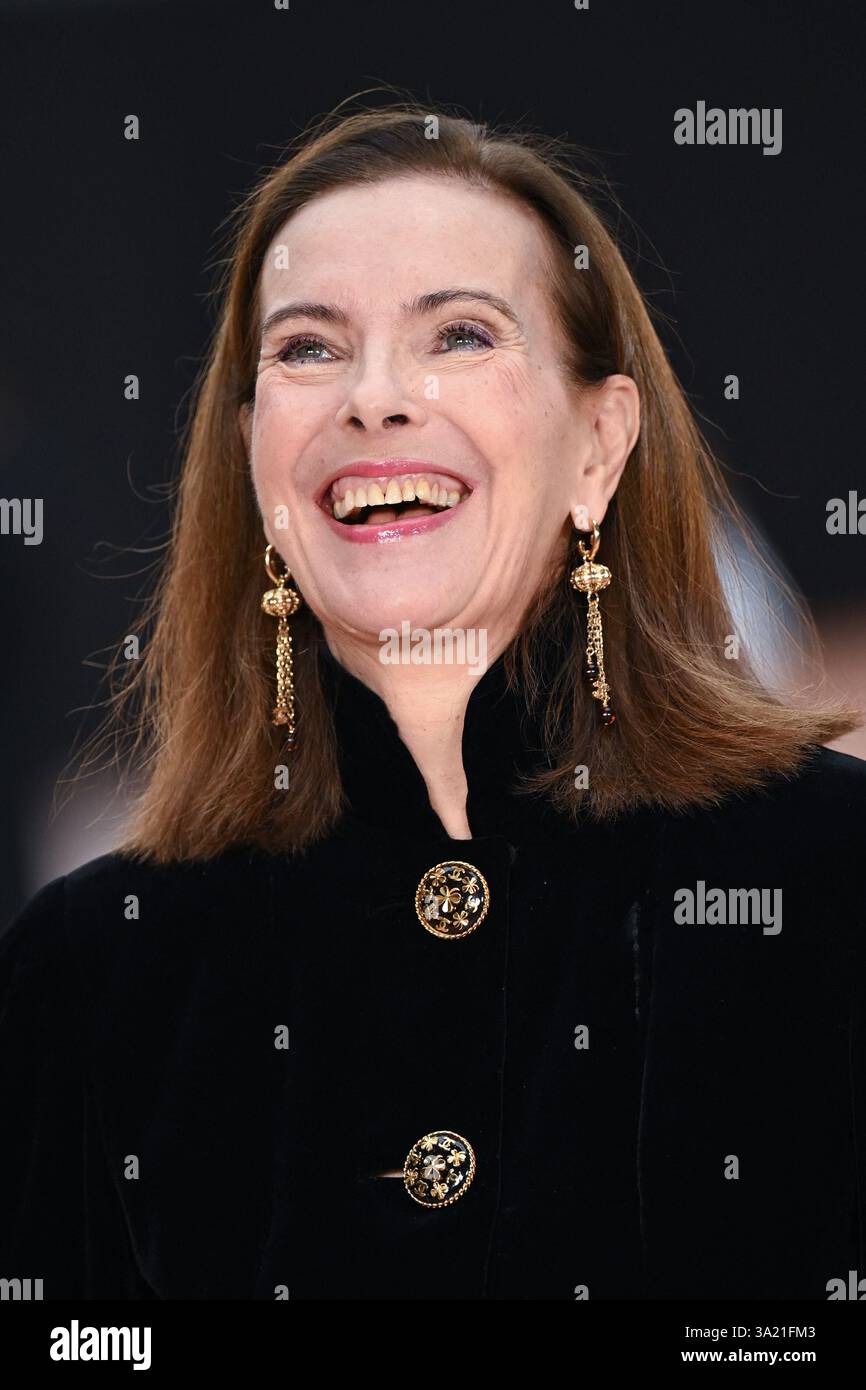 Carole Bouquet attending the Chanel Womenswear Fall/Winter 2025-2026 ...