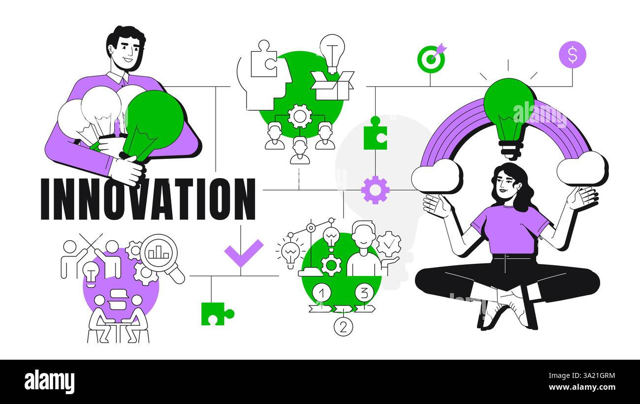 Innovation concept illustration Stock Vector Image & Art - Alamy