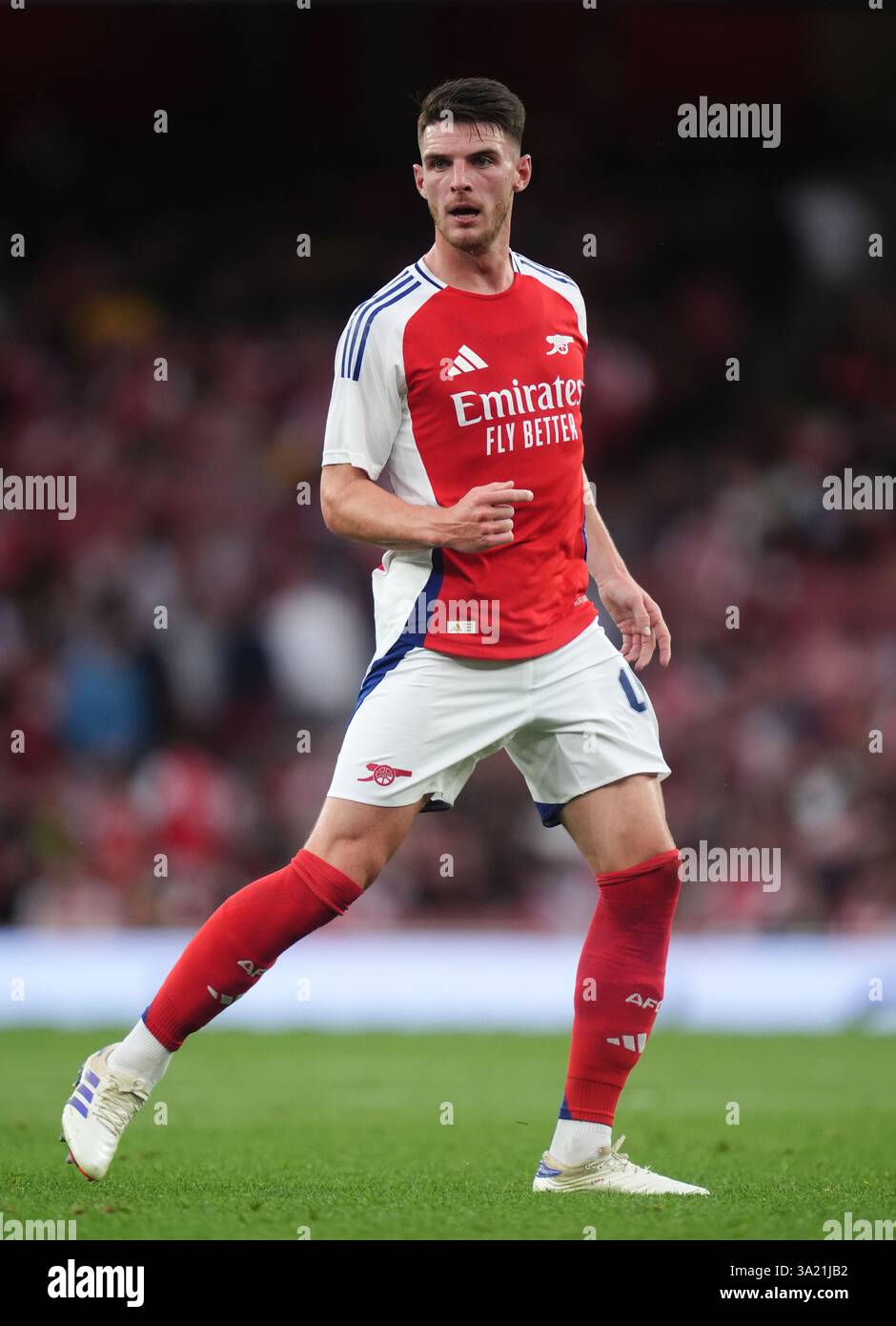 Arsenal's Declan Rice during the pre-season friendly match at the ...