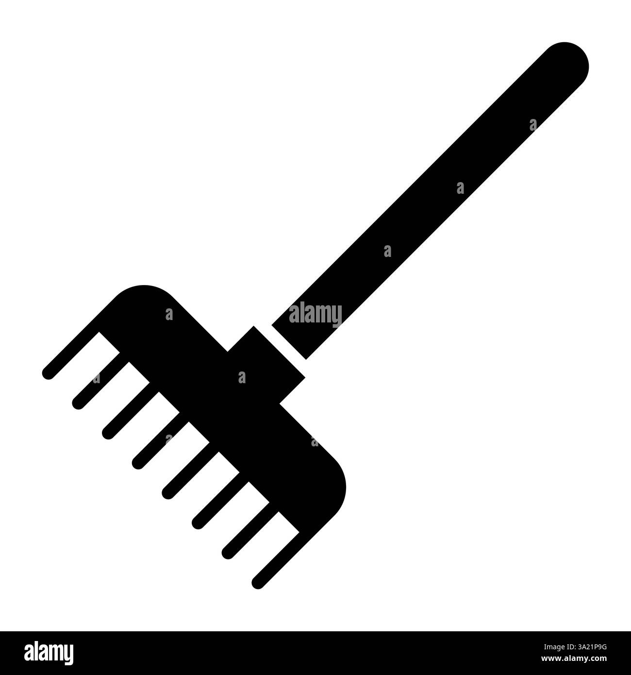 Rake, farming, agriculture icon in modern style for website mobile logo ...