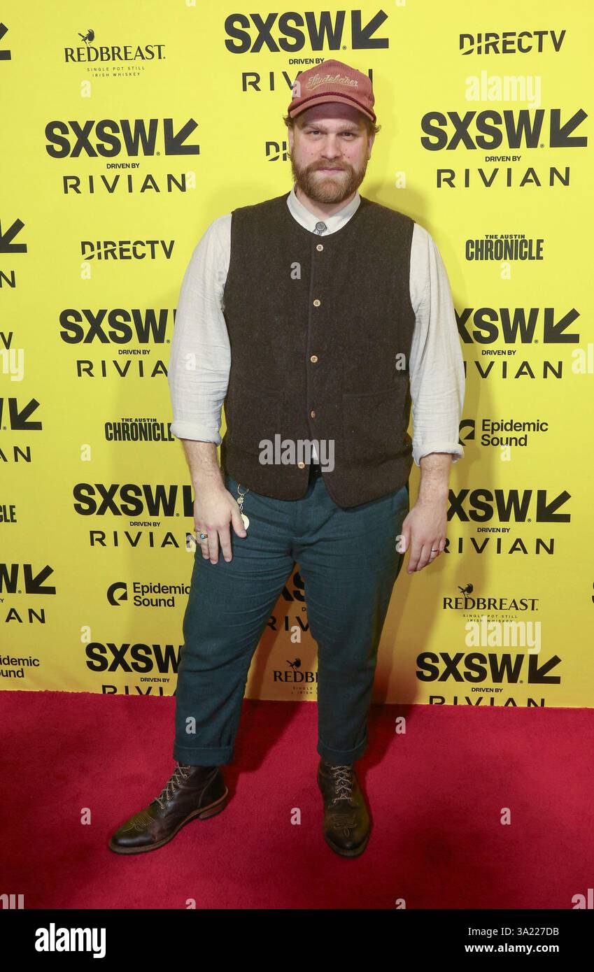 Ben Hardesty arrives for the the world premiere of 