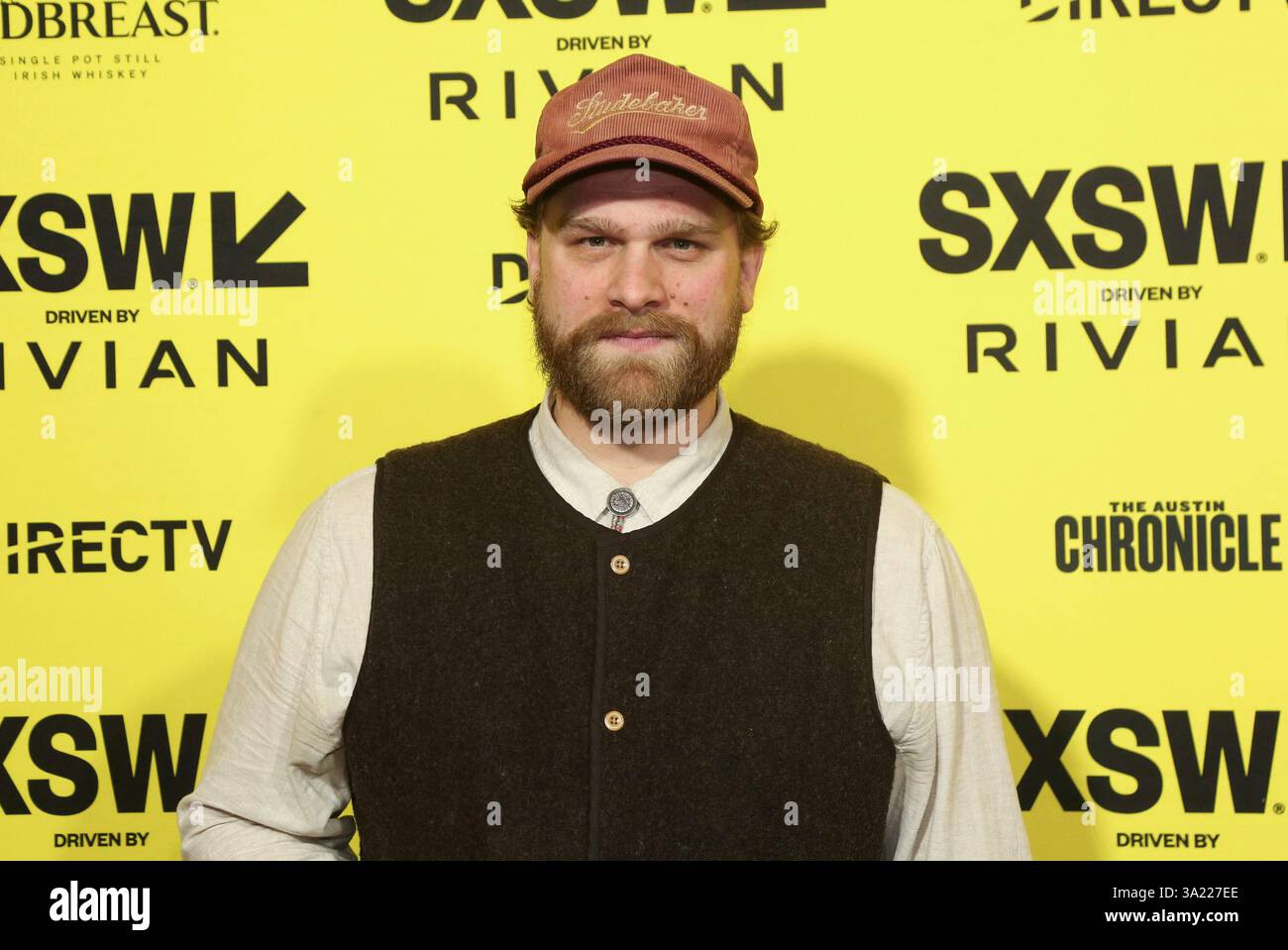 Ben Hardesty arrives for the the world premiere of 