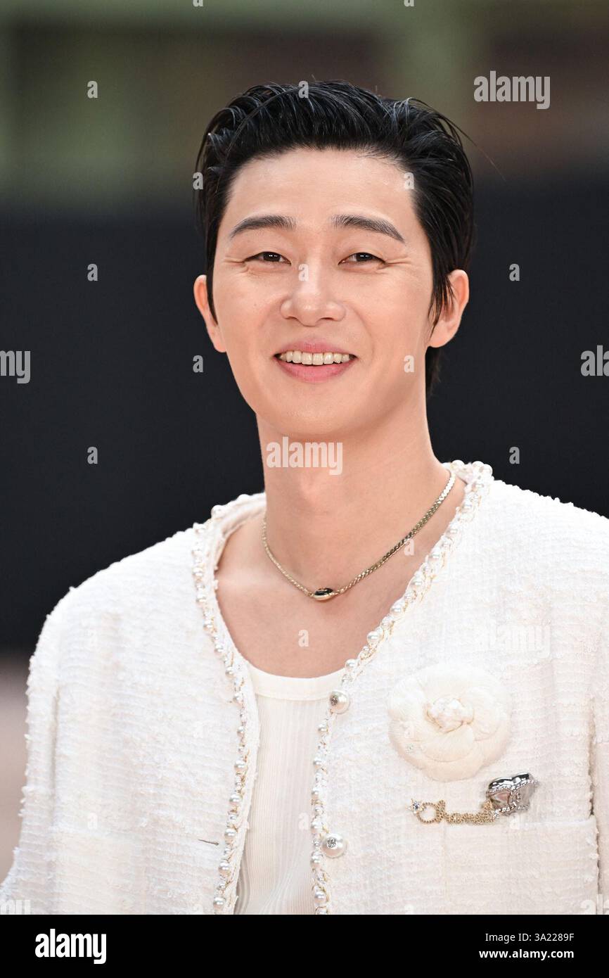 Paris France 11th Mar 2025 Park Seo Joon Attending The Chanel Paris France 11th Mar 2025 Park Seo Joon Attending The Chanel Womenswear Fallwinter 2025 2026 Show As Part Of Paris Fashion Week In Paris France On March 11 2025 Photo By Aurore Credit Abaca Pressalamy Live News 3A2289F