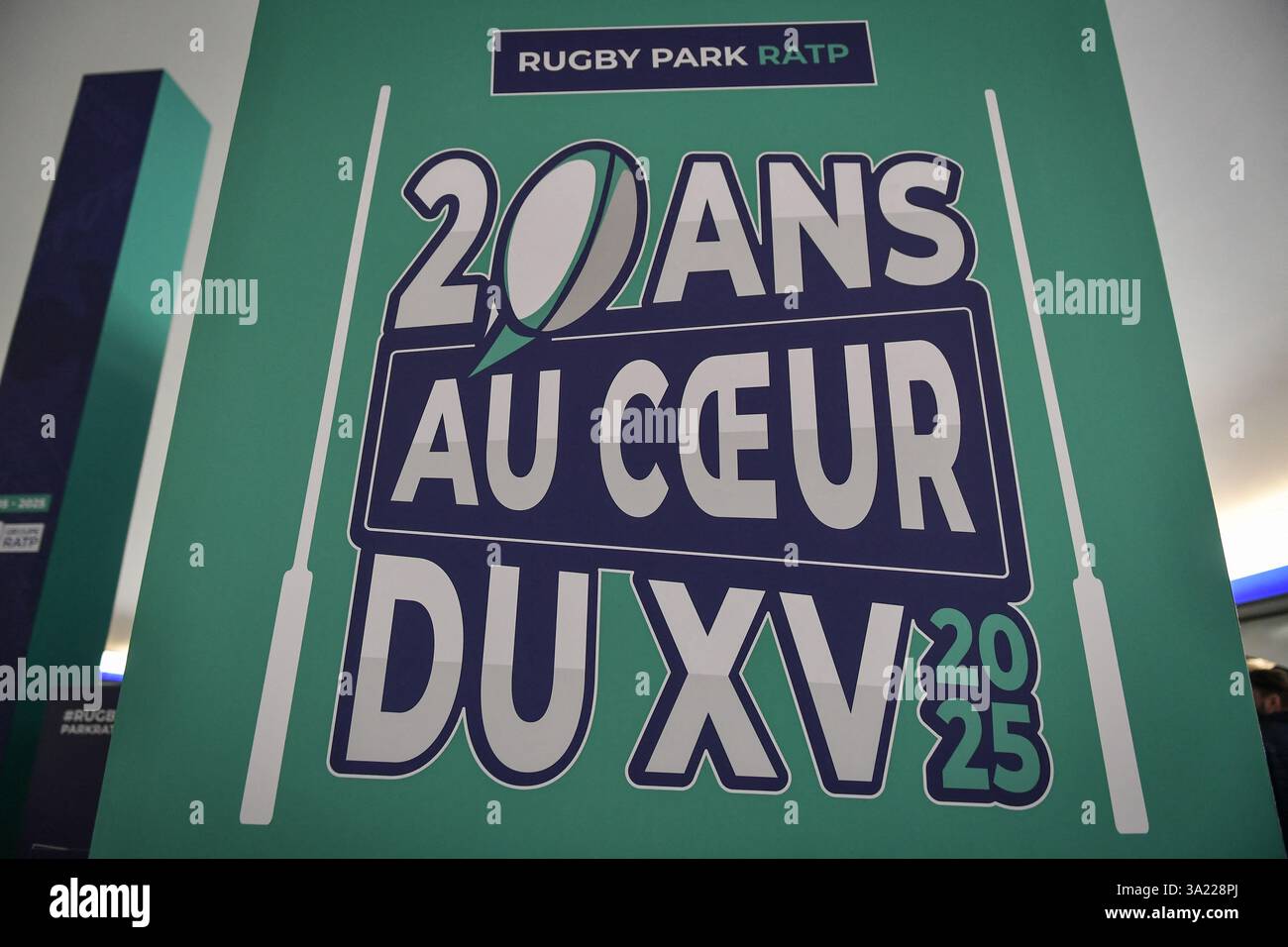 Rfc Inauguration Paris, France. 11th Mar, 2025. This photograph shows the logo of the ...
