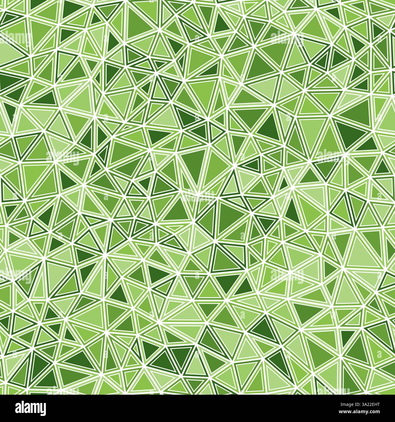 Triangles vector pattern. Small triangles size. Solid shapes in frames. Monotone colored style. Repeatable pattern. Stylish vector tiles. Stock Vector