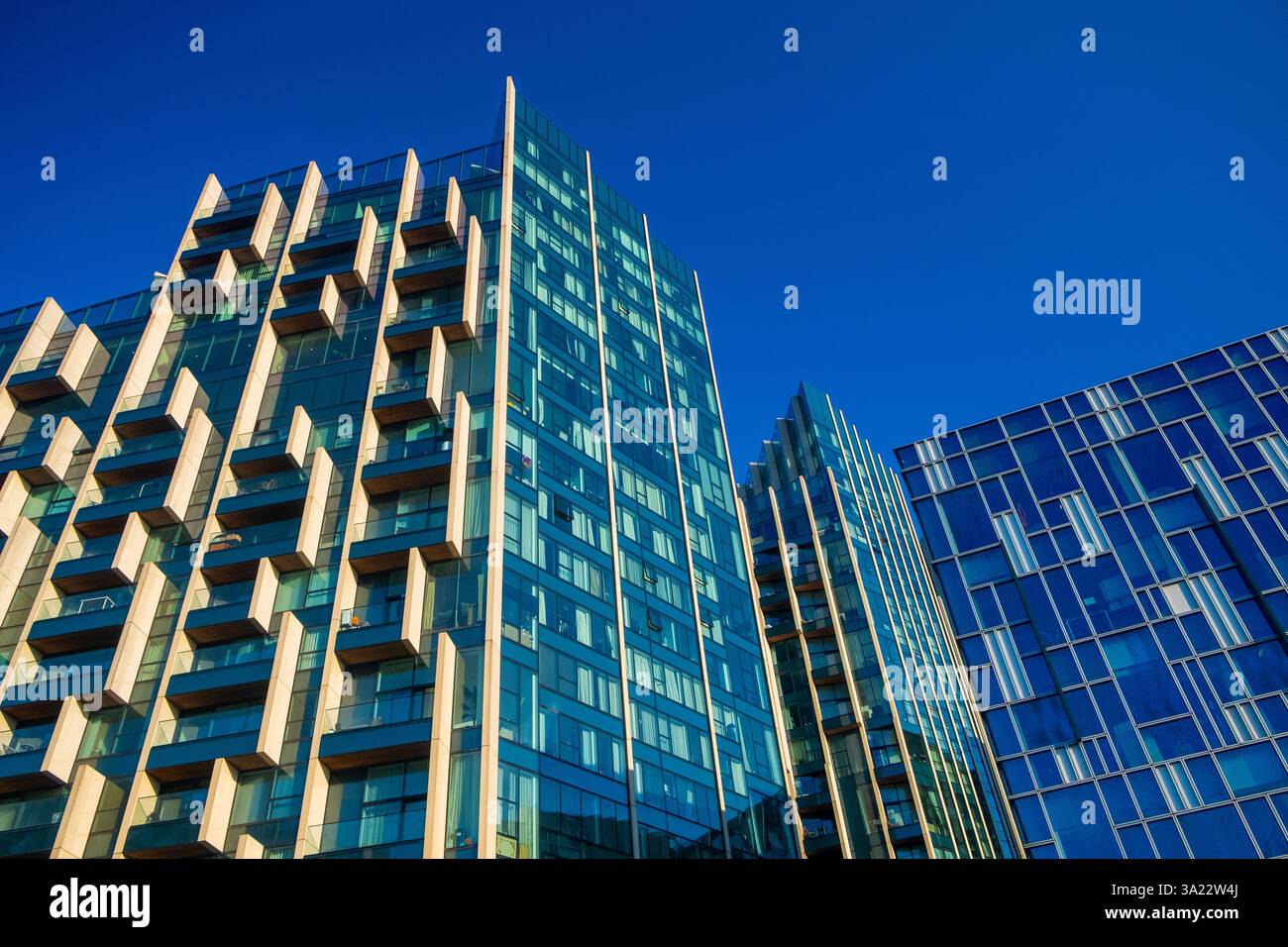 New buildings and the recreational and residential area area that has ...