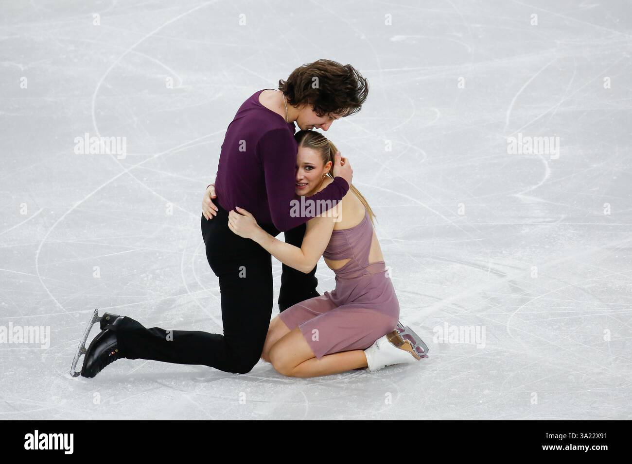 Emilea Zingas and Vadym Kolesnik (USA), Feb 22, 2025 Figure Skating Ice Dance Free Dance