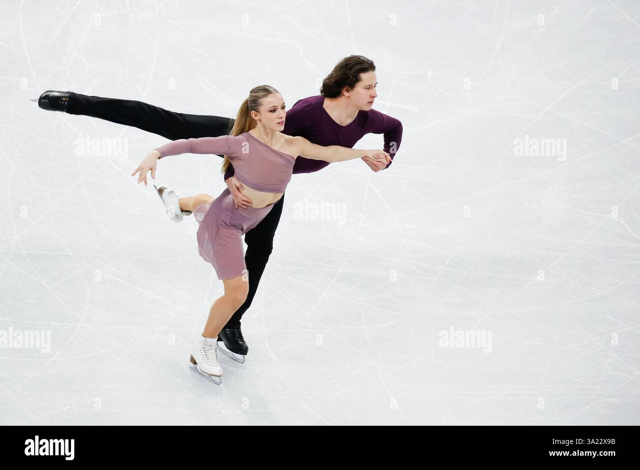 Emilea Zingas and Vadym Kolesnik (USA), Feb 22, 2025 Figure Skating Ice Dance Free Dance