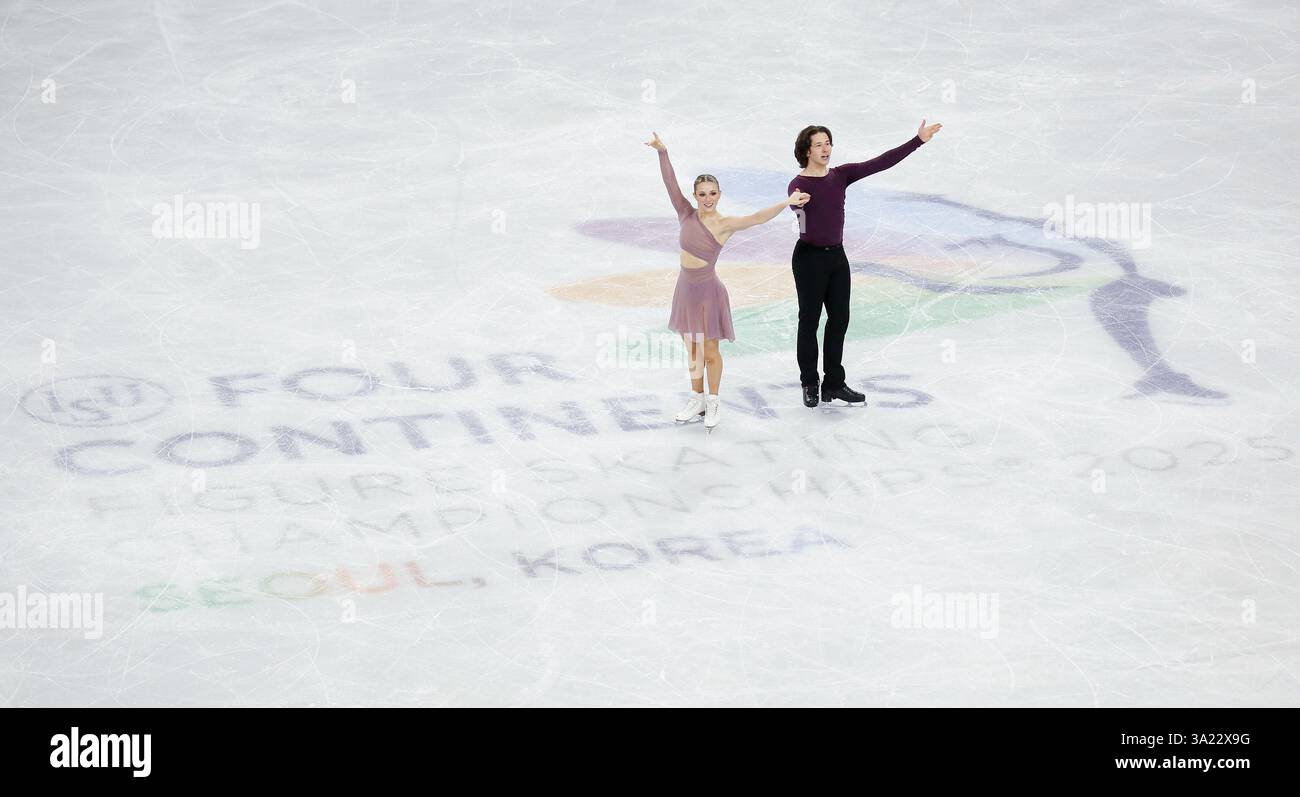 Emilea Zingas and Vadym Kolesnik (USA), Feb 22, 2025 Figure Skating Ice Dance Free Dance