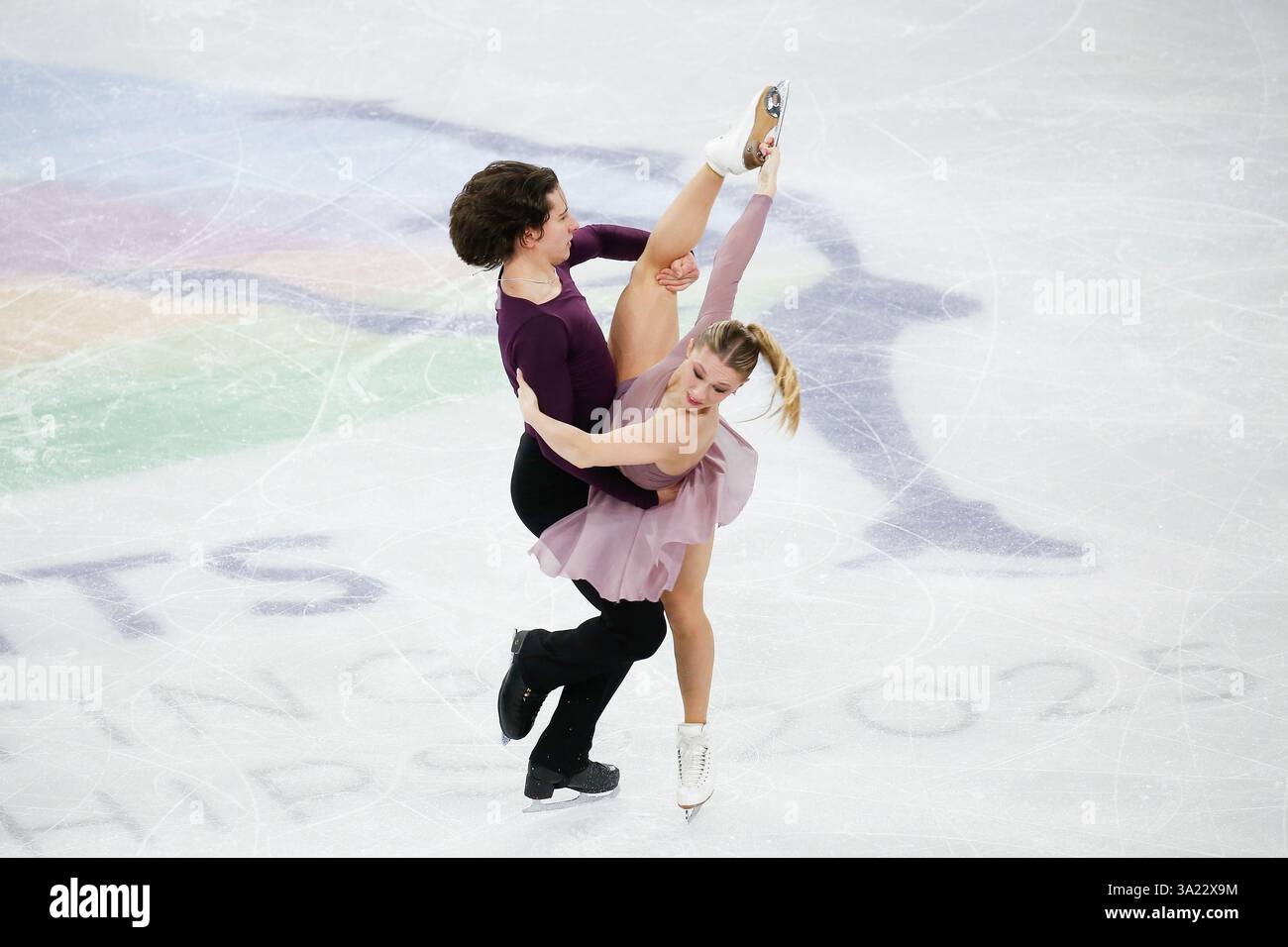 Emilea Zingas and Vadym Kolesnik (USA), Feb 22, 2025 Figure Skating Ice Dance Free Dance