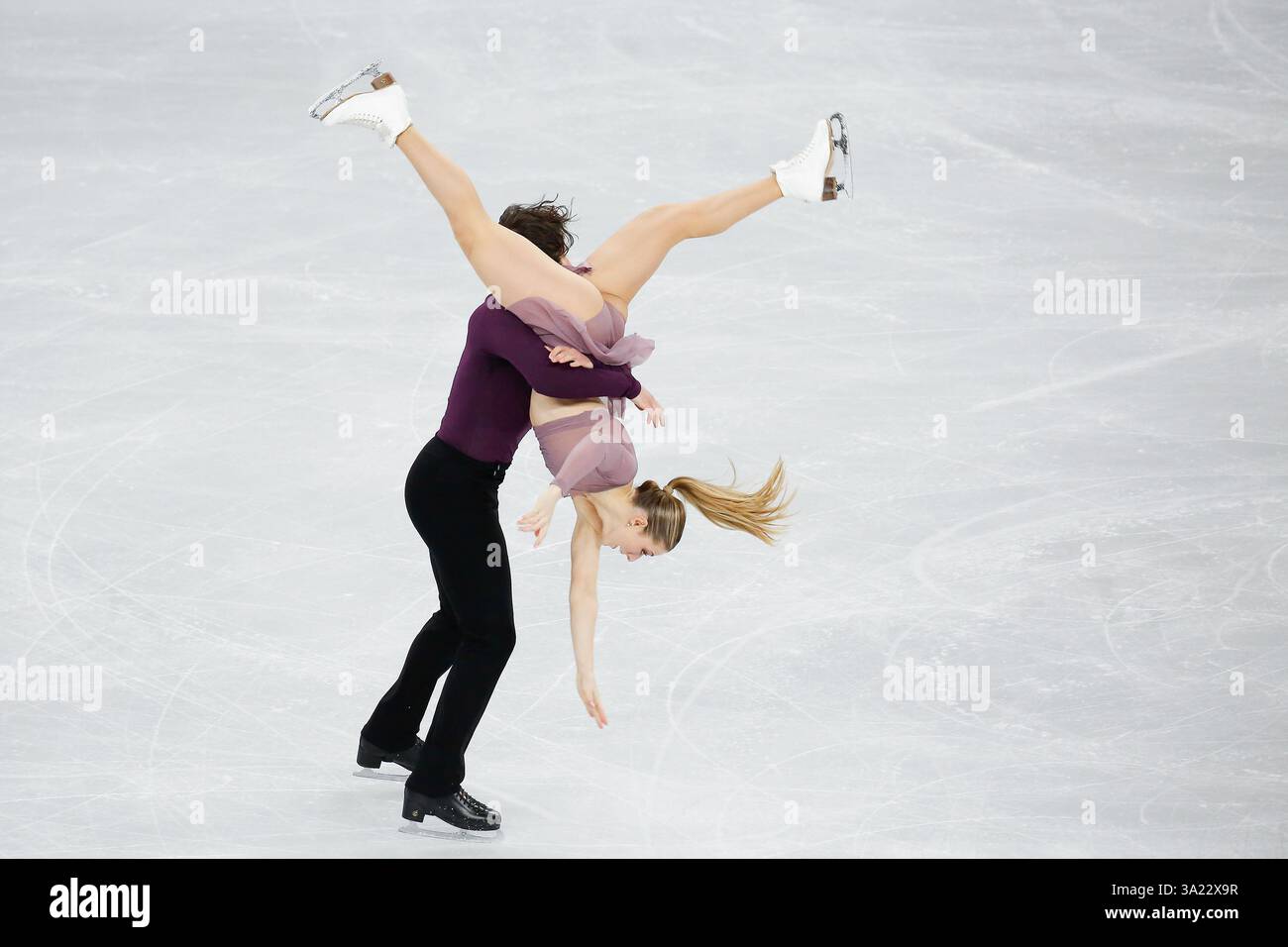 Emilea Zingas and Vadym Kolesnik (USA), Feb 22, 2025 Figure Skating Ice Dance Free Dance