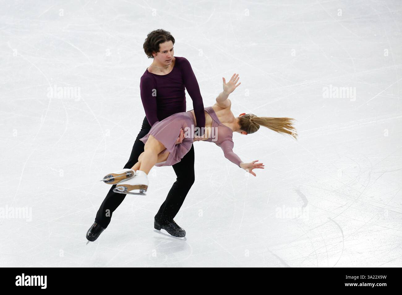 Emilea Zingas and Vadym Kolesnik (USA), Feb 22, 2025 Figure Skating Ice Dance Free Dance