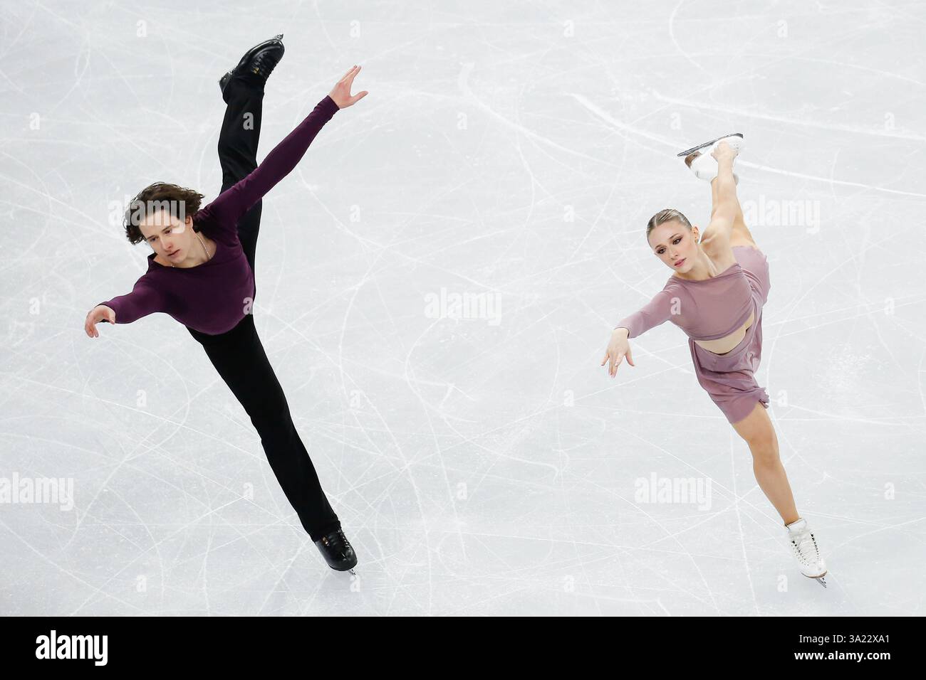 Emilea Zingas and Vadym Kolesnik (USA), Feb 22, 2025 Figure Skating Ice Dance Free Dance