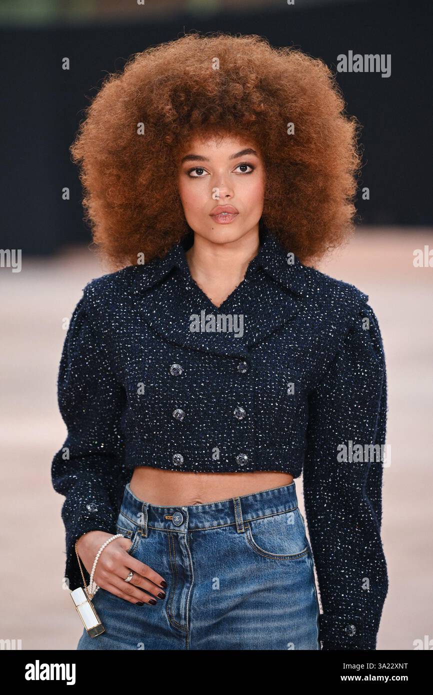 Paris France 11th Mar 2025 Whitney Peak Attending The Chanel Paris France 11th Mar 2025 Whitney Peak Attending The Chanel Womenswear Fallwinter 2025 2026 Show As Part Of Paris Fashion Week In Paris France On March 11 2025 Photo By Aurore Credit Abaca Pressalamy Live News 3A22XNT 
