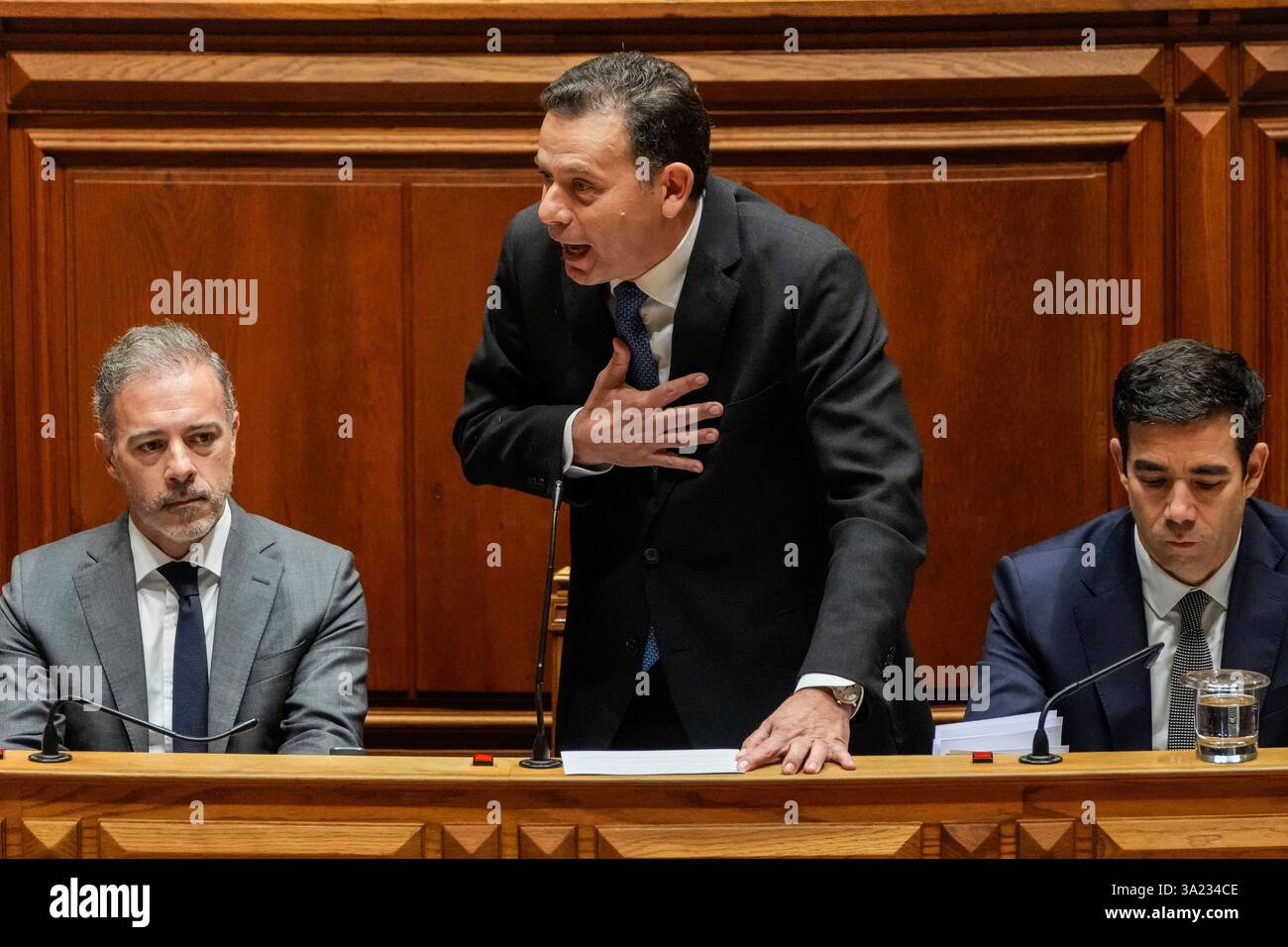 Luís Montenegro parliament debate A Clash of Visions