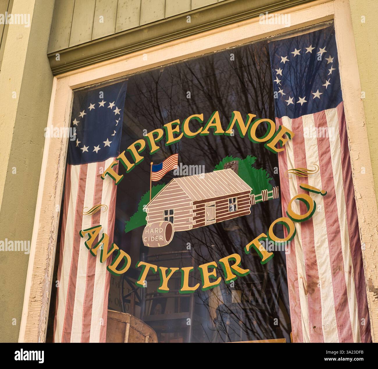 Tippecanoe and Tyler Too sign in Tippecanoe City Now known as Tipp City ...