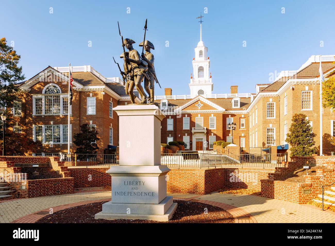 Legislative Hall (Delaware State Capitol) with Bayonets of the ...