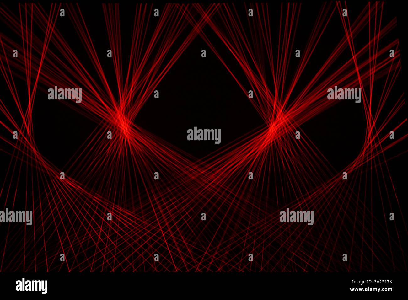 An expert of form, a laser spectacle by Japanese artist Shohei