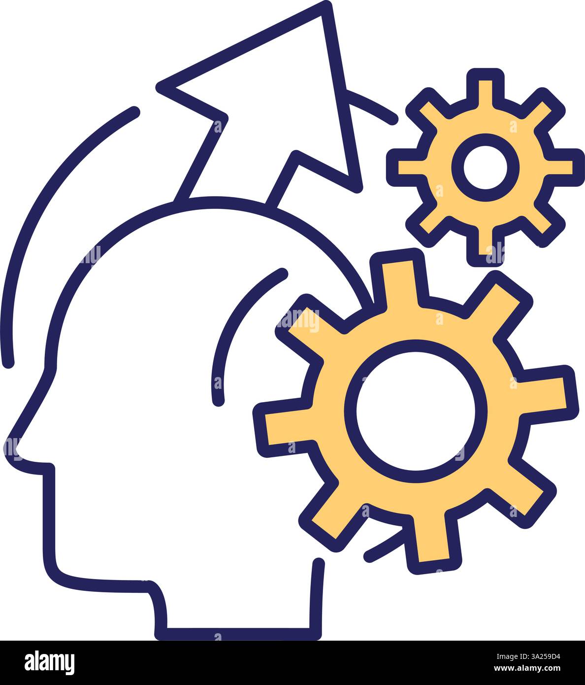 Fixed Mindset Growth Stock Vector Image & Art - Alamy