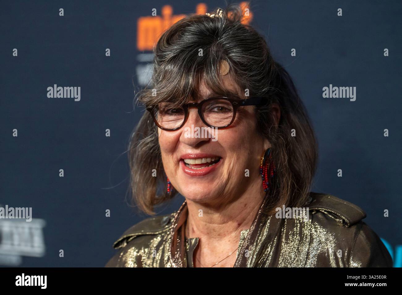 NEW YORK, NEW YORK MARCH 11 Christiane Amanpour attends the 2025