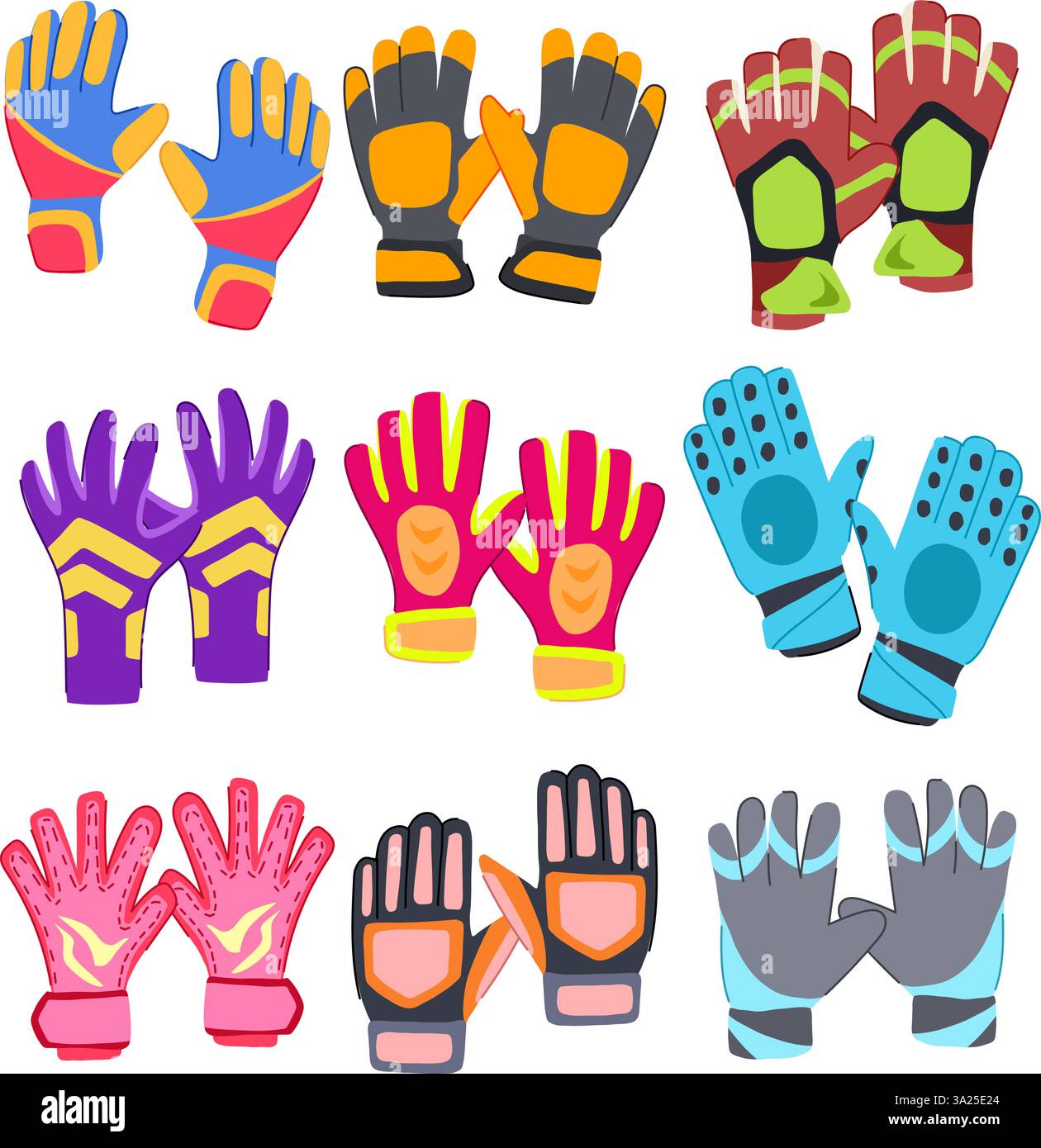 goalkeeper-gloves-set-cartoon-vector-illustration-stock-vector-image