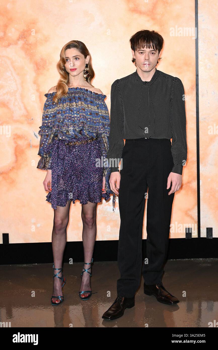 Paris France 11th Mar 2025 Natalia Dyer And Charlie Heaton Paris France 11th Mar 2025 Natalia Dyer And Charlie Heaton Attending The Yves Saint Laurent Womenswear Fallwinter 2025 2026 Show As Part Of Paris Fashion Week In Paris France On March 11 2025 Photo By Aurore Marechalabacapresscom Credit Abaca Pressalamy Live News 3A25EM5