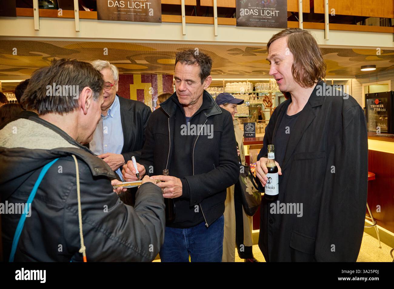 Film premiere of "Das Licht" ("The Light") at the Gartenbaukino in