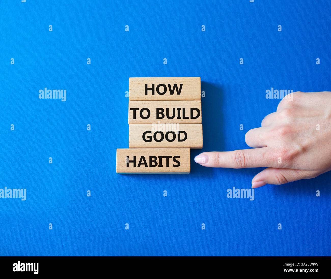 How to build good habits symbol. Concept words How to build good habits ...