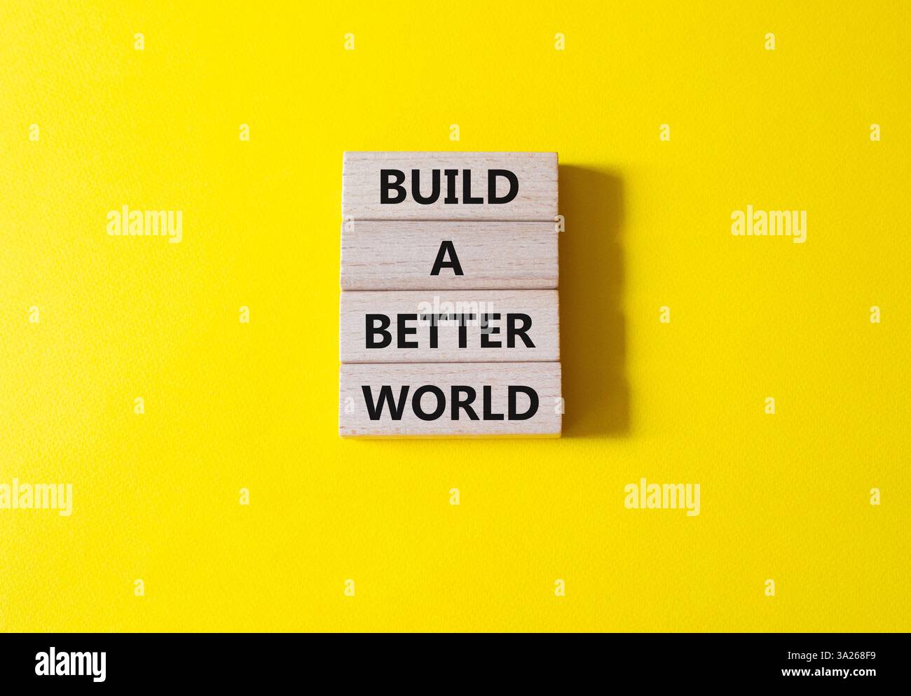 Build a better world symbol. Concept words Build a better world on