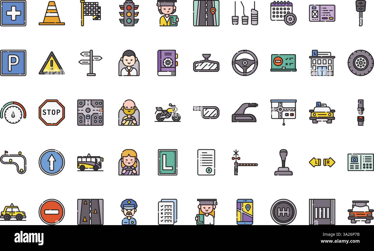 High-Quality Vector Icons Collection with Editable Stroke. Ideal for Professional and Creative Projects. Stock Vector