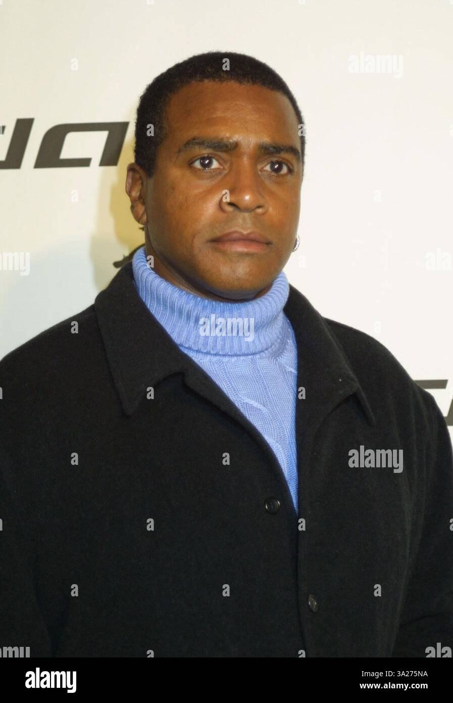 Jan 24, 2002; Hollywood, CA, USA; NBC sportscaster AHMAD RASHAD at Nike ...