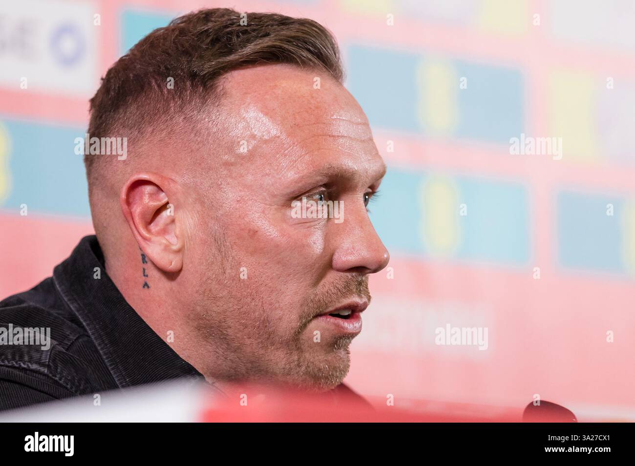 PONTYCLUN, WALES - 12 MARCH 2025: Wales National Team Manager Craig