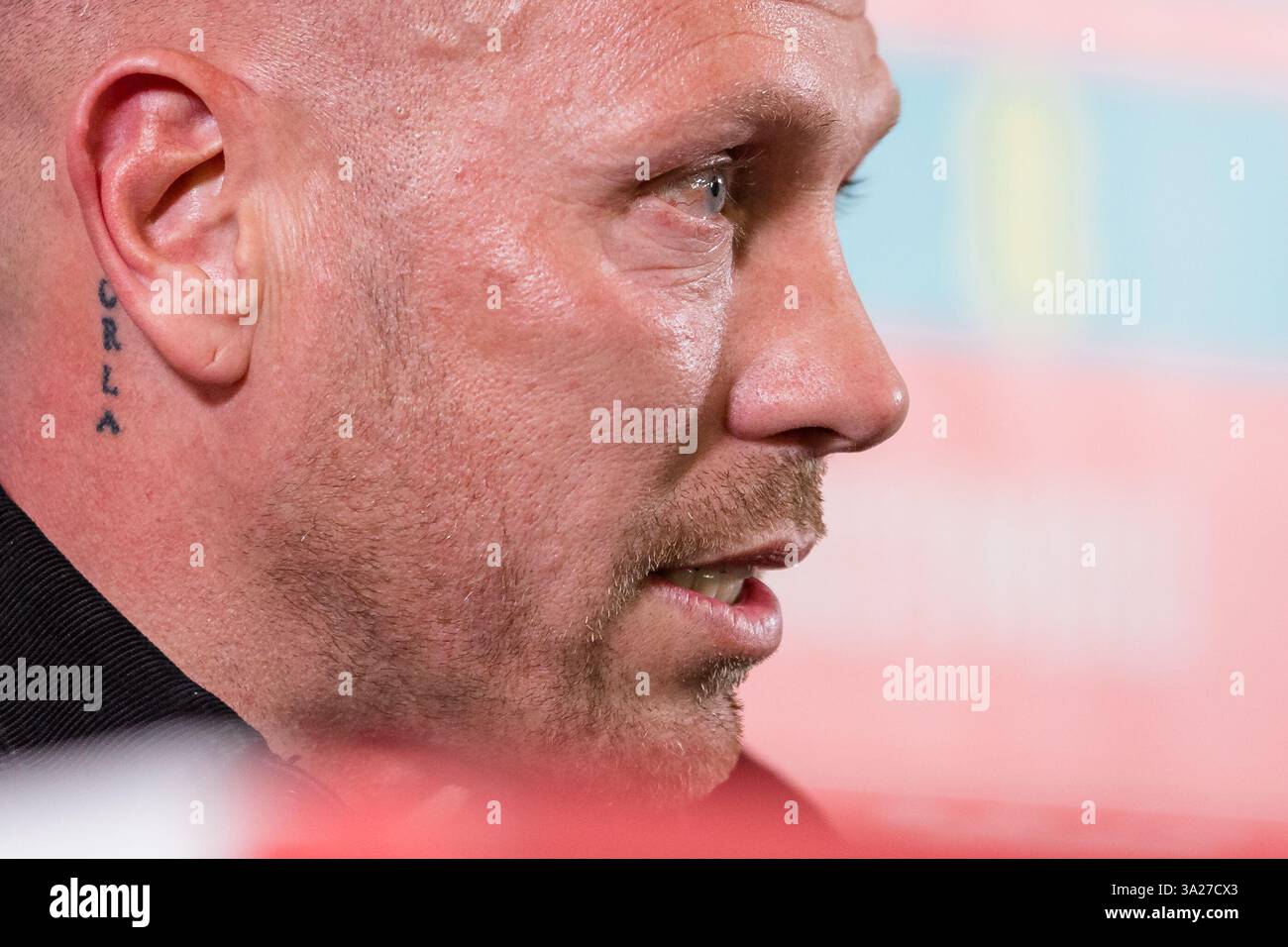 PONTYCLUN, WALES - 12 MARCH 2025: Wales National Team Manager Craig