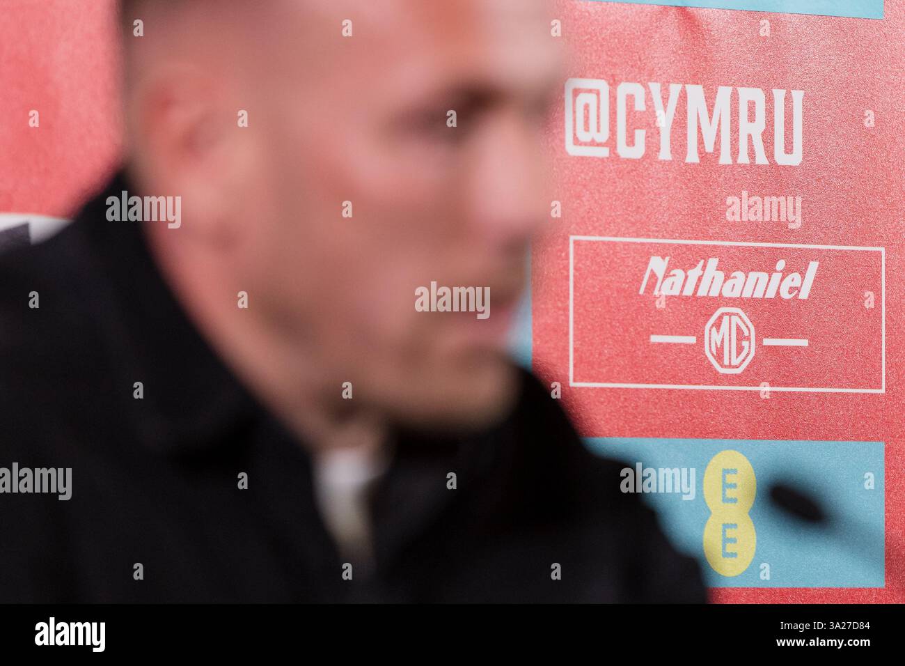 PONTYCLUN, WALES - 12 MARCH 2025: Wales National Team Manager Craig