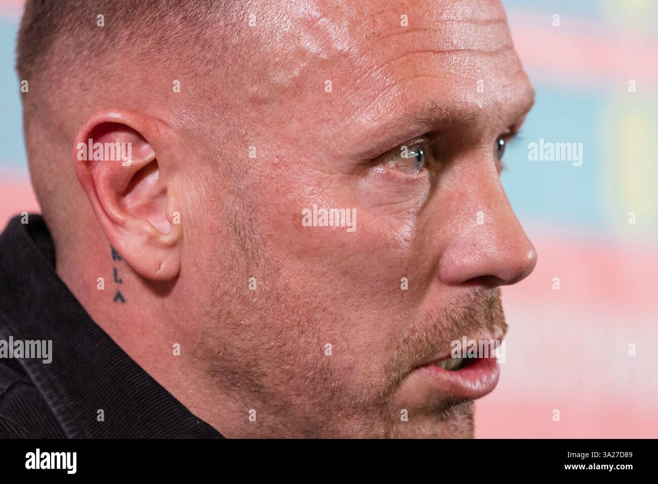 PONTYCLUN, WALES - 12 MARCH 2025: Wales National Team Manager Craig