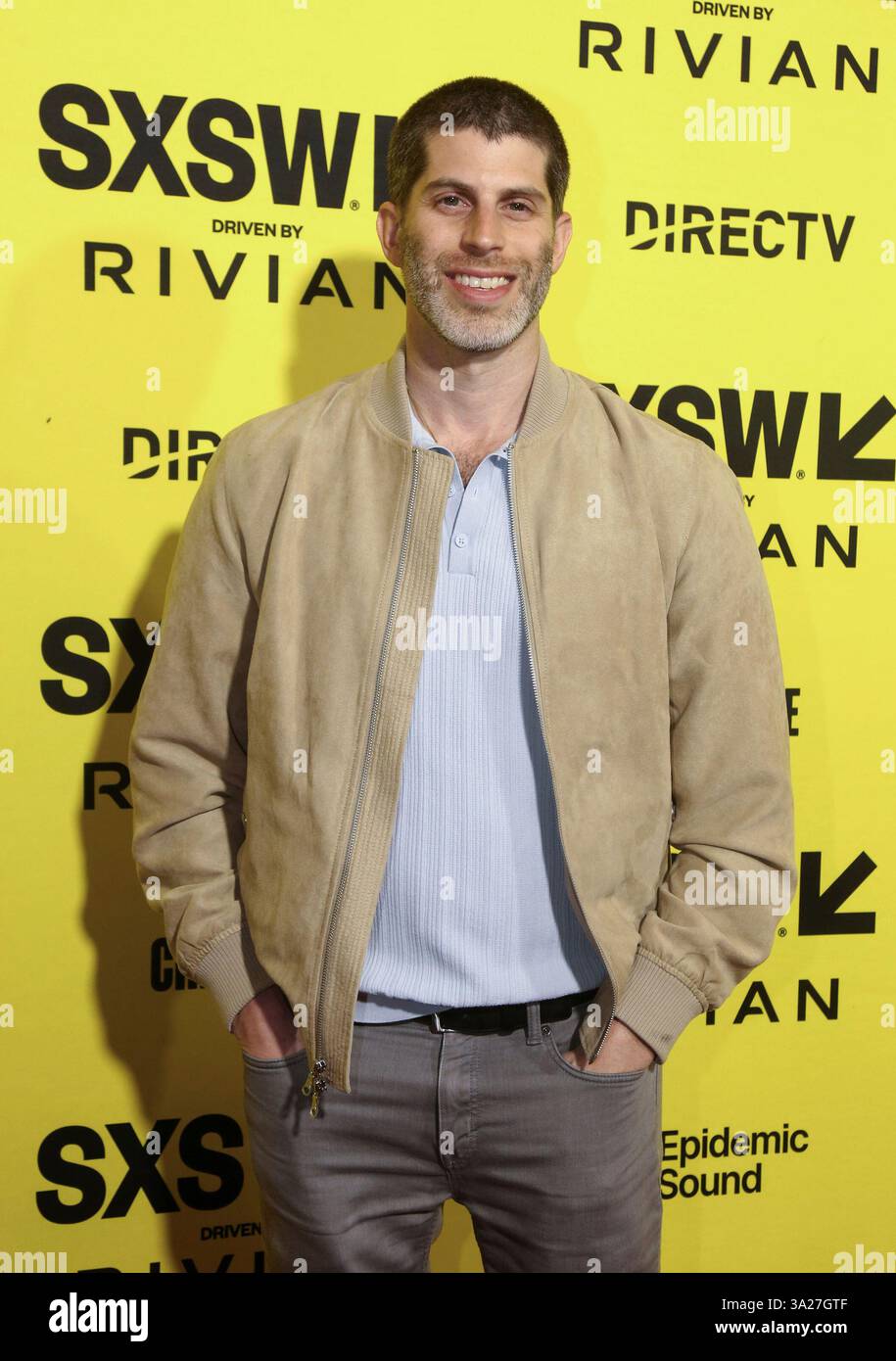 Adam Riback arrives for the the world premiere of 