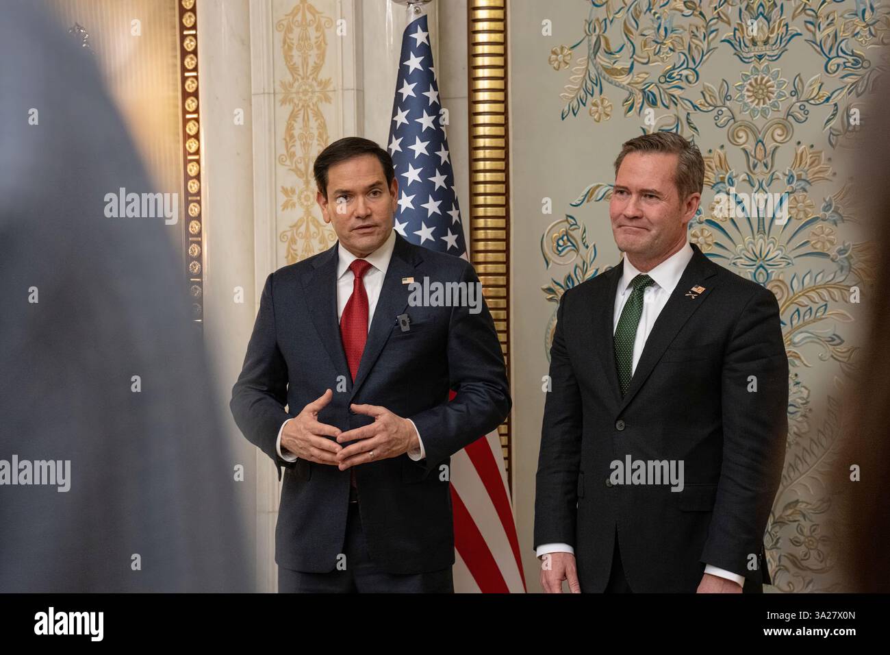 Mike waltz marco rubio hi-res stock photography and images - Alamy