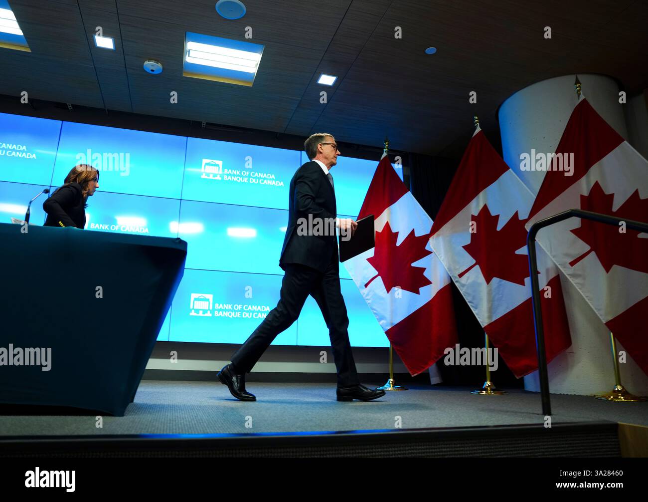 Bank of Canada Governor Tiff Macklem and Senior Deputy Governor Carolyn