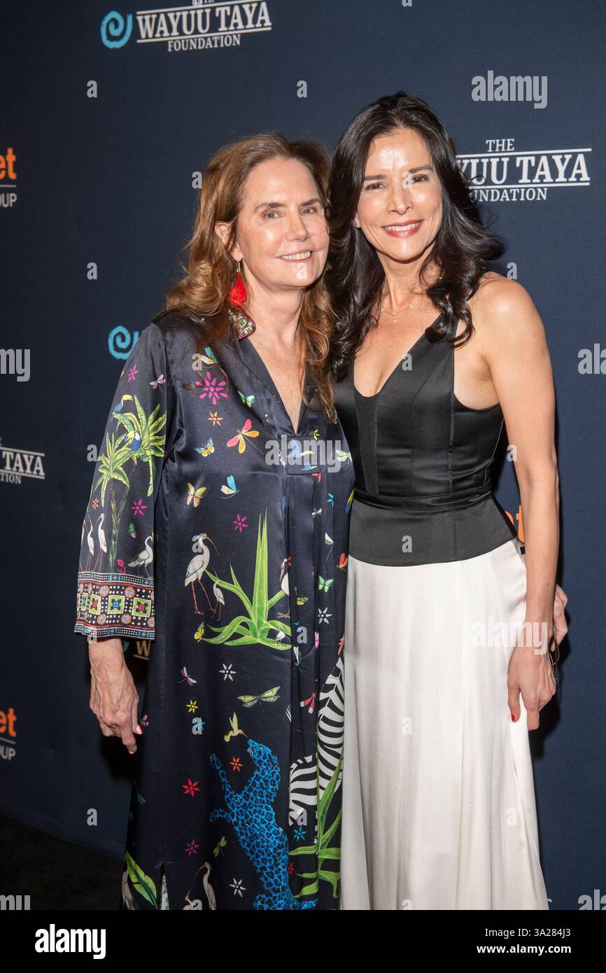 New York, United States. 11th Mar, 2025. Katie Ford and Patricia ...