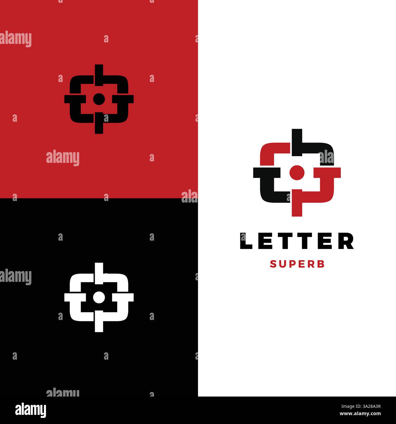 initial letter o target icon logo design template Stock Vector